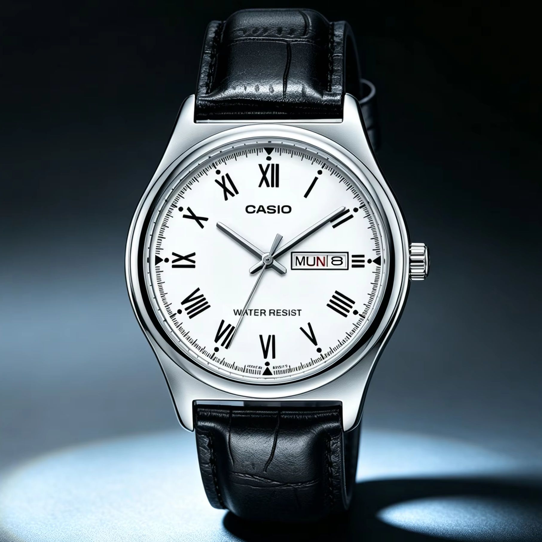 Leather Watch Band Men - カシオ MTP‑V006L メンズ アナログ腕時計 | レザーバンド