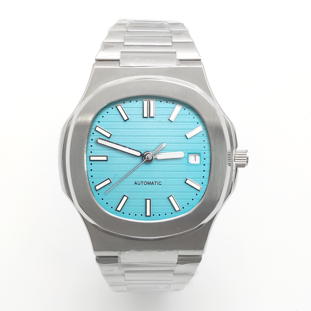 Patek Philippe Watch Nautilus - 新しいメンズ腕時計機械式 40 ミリメートル時計 8215 ムーブメントステンレス鋼クラシック時計 5bar