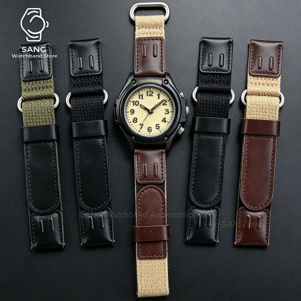 Tropic Strap Vintage - 19mm 20mm 22mm クイックリリース ナイロン製腕時計バンド ヴィンテージレザーストラップ