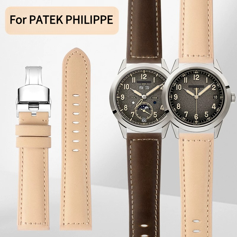 拡張時計ストラップ 本革 オリジナル パテックフィリップ カ - Patek Philippe Watch Calatrava のレビューと価格