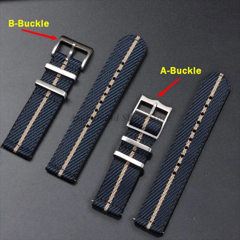 オメガ、チューダー、セイコー対応クイックリリースナイロンスト - Suede Strap Watch のレビューと価格