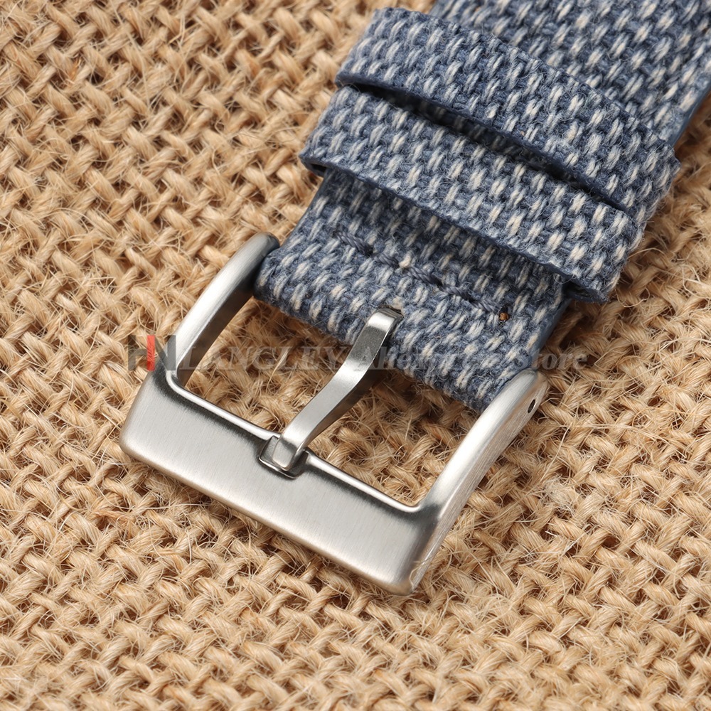 プレミアムセイルクロスキャンバス製腕時計バンド 20mm 2 - Canvas Strap Watch のレビューと価格