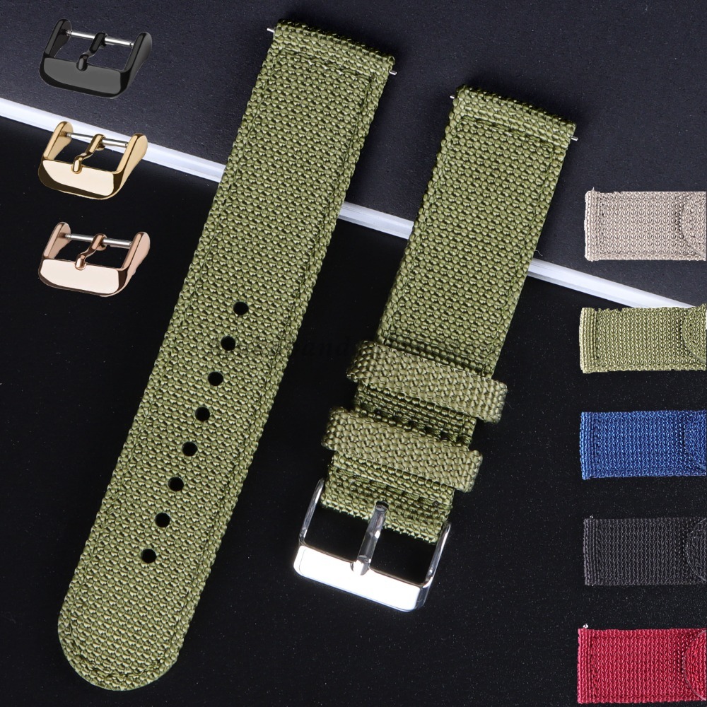 男性と女性のためのナイロンストラップ,キャンバス,ユニバーサ - Nato Strap Nylon のレビューと価格