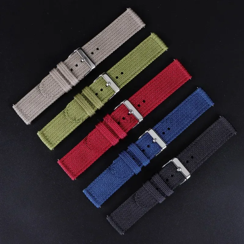 男性と女性のためのナイロンストラップ,キャンバス,ユニバーサ - Nato Strap Nylon のレビューと価格