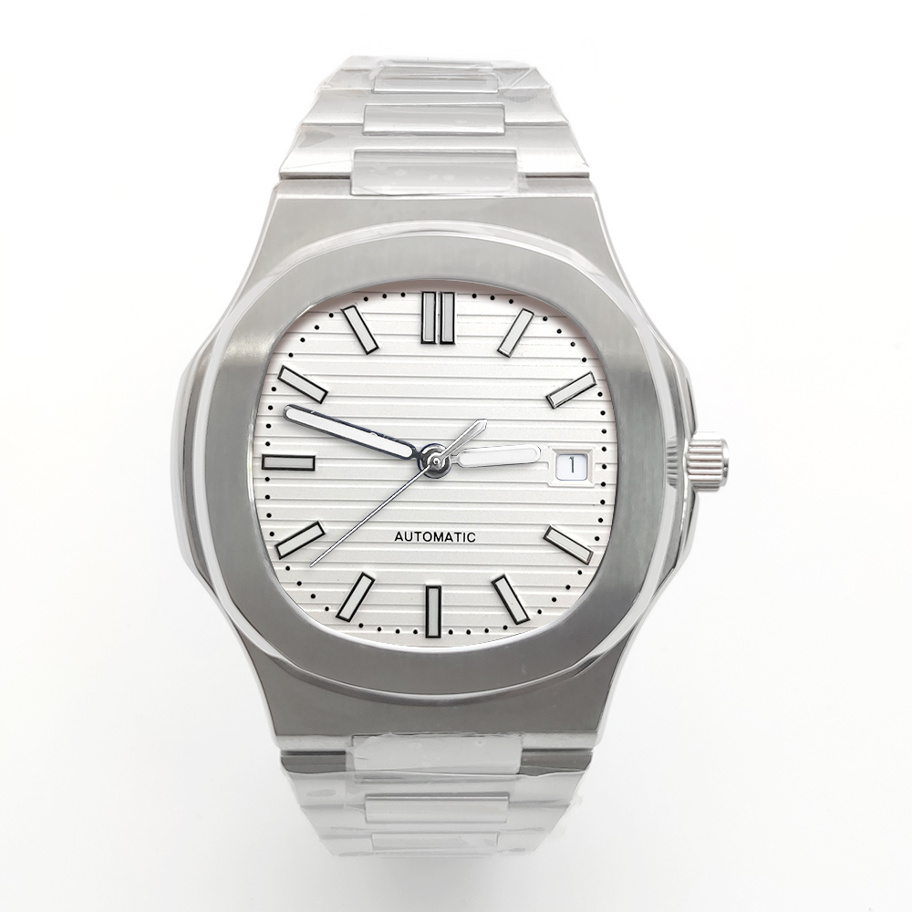 新しいメンズ腕時計機械式 40 ミリメートル時計 8215  - Patek Philippe Watch Nautilus のレビューと価格