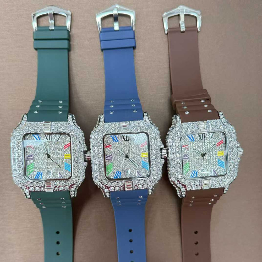 創造性あふれる売れ筋高品質トップスクエアダイヤモンドクォーツ - Cartier Watch Tank のレビューと価格