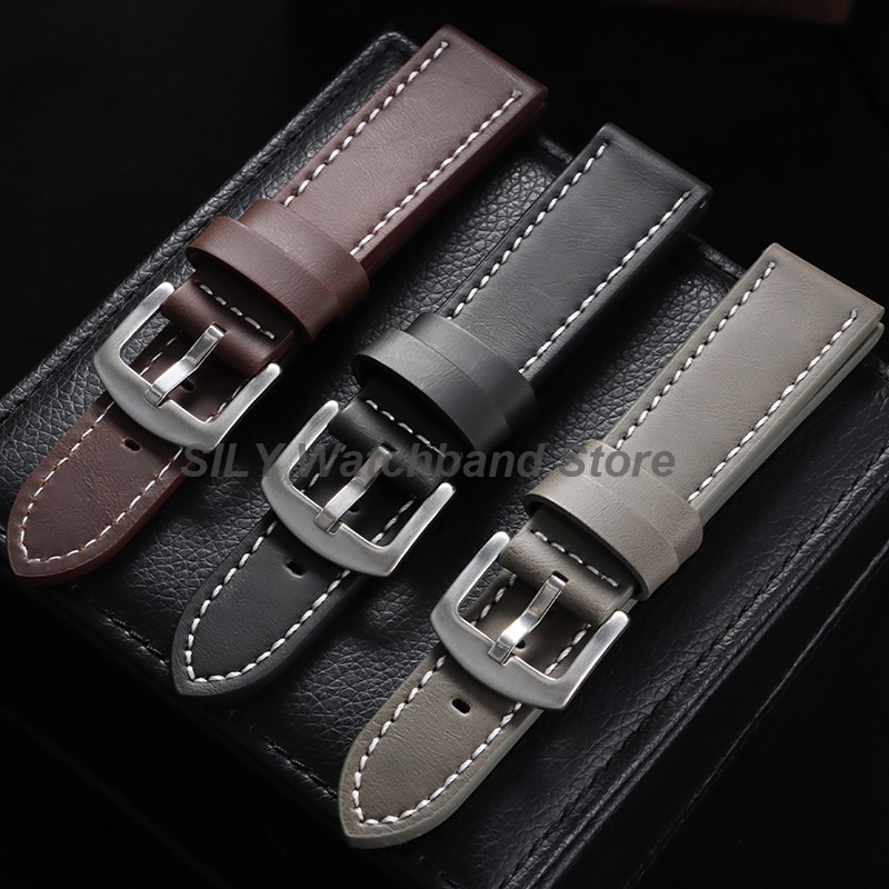 本革時計バンド 18 ミリメートル 20 ミリメートル 22 - Suede Strap Watch のレビューと価格