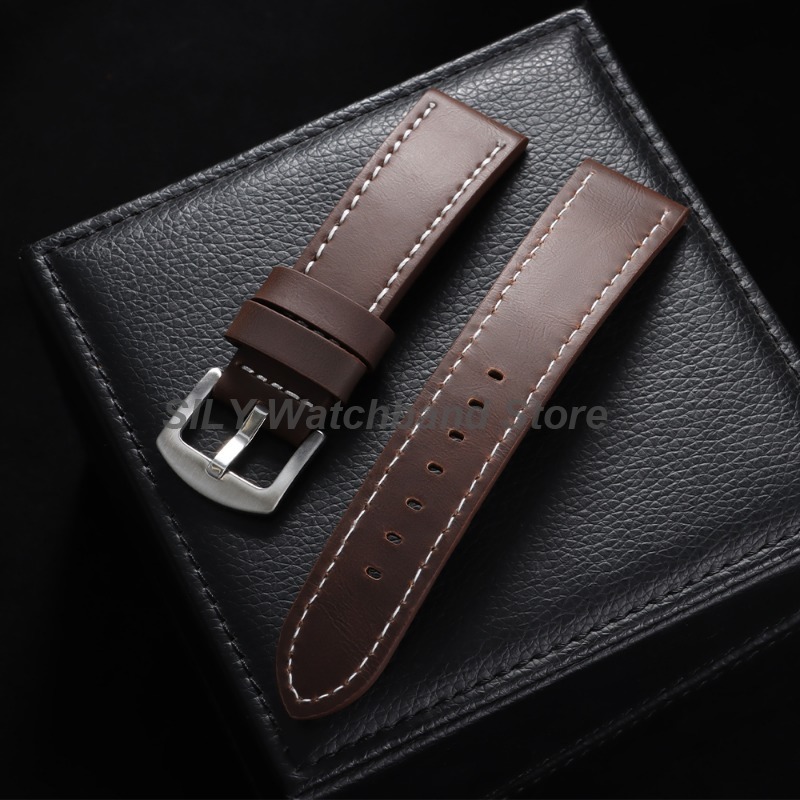 本革時計バンド 18 ミリメートル 20 ミリメートル 22 - Suede Strap Watch のレビューと価格