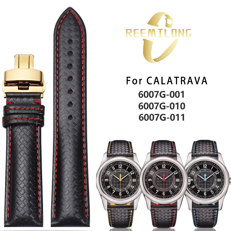 メンズ牛革時計ストラップ,20mm, 22mm,黒,オレンジ - Patek Philippe Watch Calatrava のレビューと価格