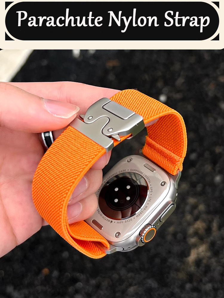 Apple Watch Ultra 2用ストラップ,パラシュ - Parachute Strap Elastic のレビューと価格