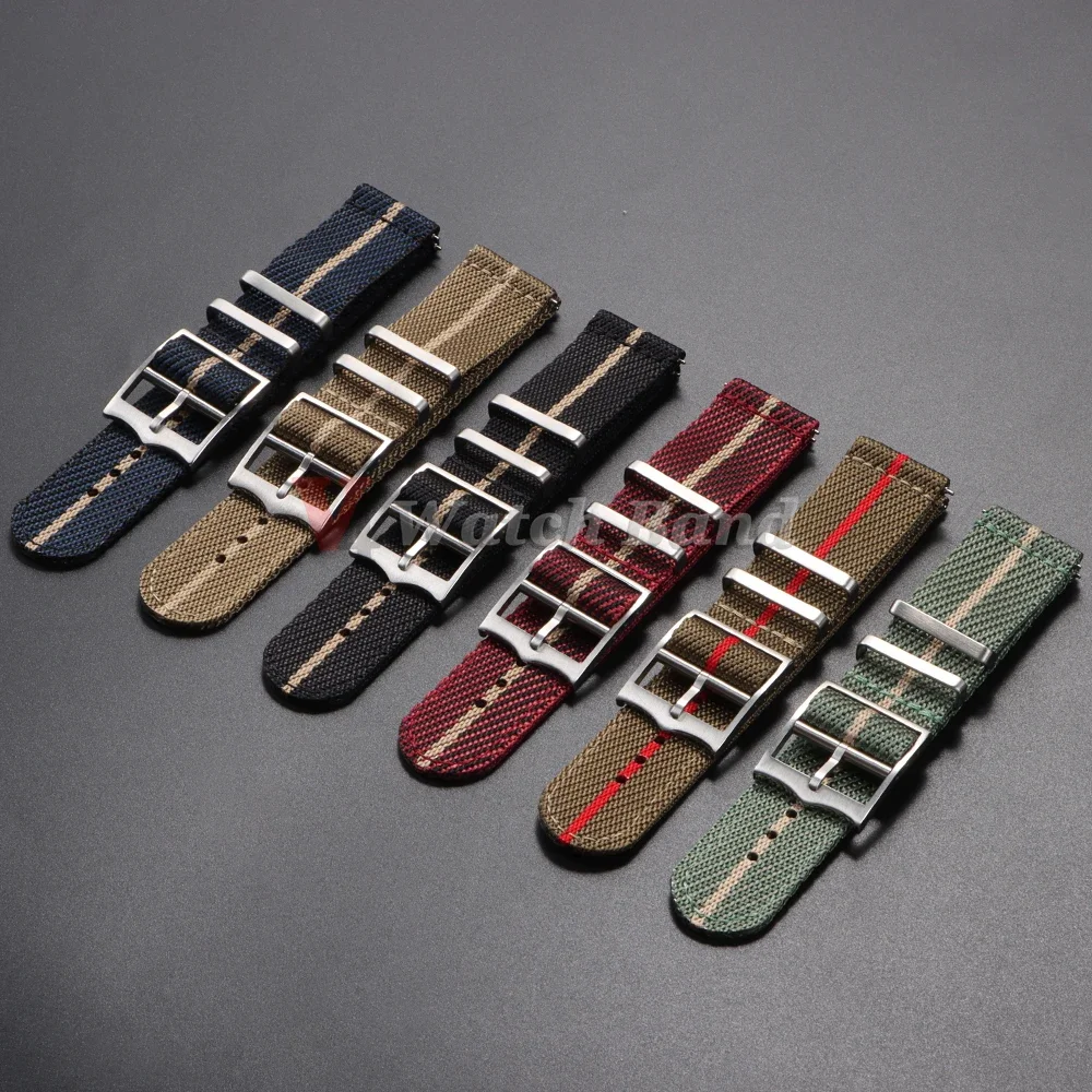 20 22 ミリメートルナイロンストラップチューダーオメガ時 - Suede Strap Watch のレビューと価格