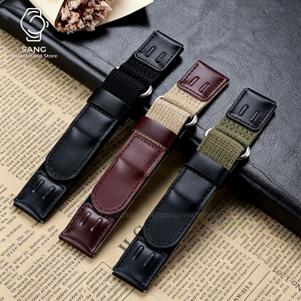 19mm 20mm 22mm クイックリリース ナイロン製腕 - Tropic Strap Vintage のレビューと価格