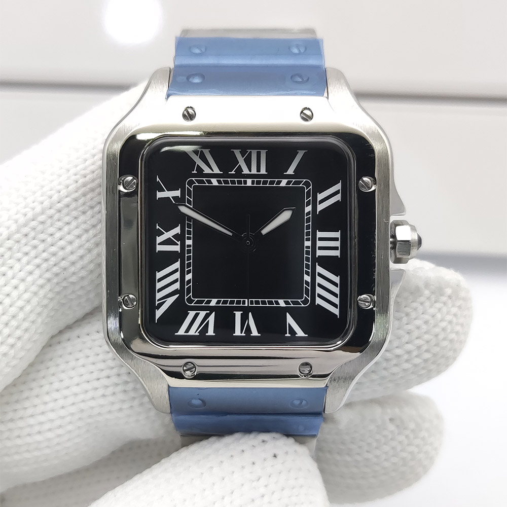 メンズ腕時計スクエアケース新しい NH35 腕時計自動スポー - Patek Philippe Watch Nautilus のレビューと価格