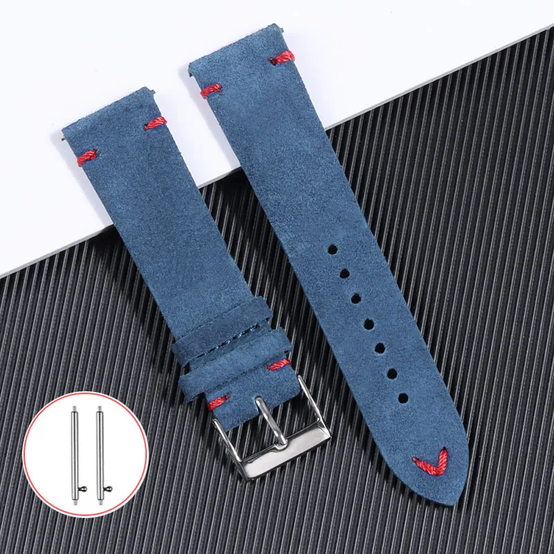 18 ミリメートル 20 ミリメートル 22 ミリメートル高 - Suede Strap Watch のレビューと価格